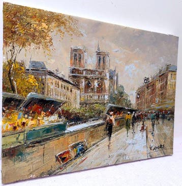 Christof Vevers (1962) - Paris - Quais de Seine - Les