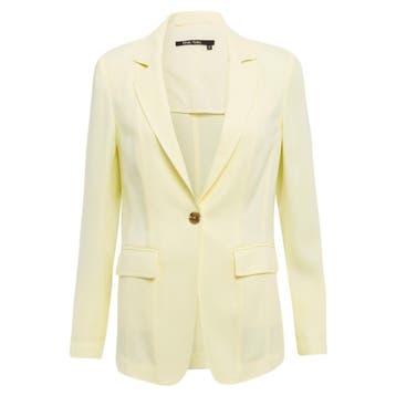 Marc Aurel • gele blazer met een knoop • 36, Kleding | Dames, Marc Aurel, Verzenden, Geel, Nieuw