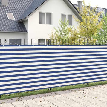 vidaXL Balkon Privacy Scherm 180 x 200 cm Stof met, Tuin en Terras, Verzenden, Nieuw