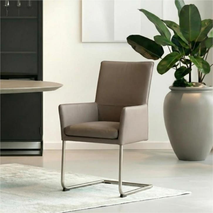 Set van 10 Leren eetkamerstoelen Rumor - Rancho Steel, Huis en Inrichting, Stoelen, Nieuw, Leer, Ophalen of Verzenden
