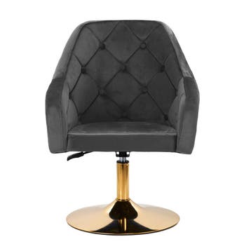 Elegante Draaistoel – Velvet, 360° Draaibaar en Verstelbaar, Verzenden, Nieuw
