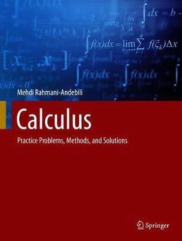 Calculus 9783030649791 Mehdi Rahmani-Andebili, Verzenden, Mehdi Rahmani-Andebili