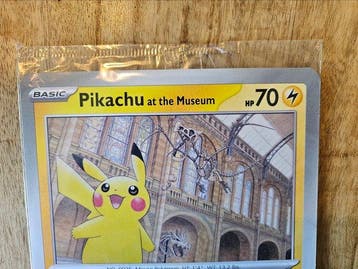 1 Card - Pikachu Promo card, Nieuw
