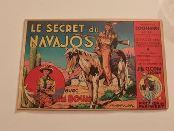 Coq-Hardi N°34 au N°42 - 9 Tijdschriften - Eerste druk -, Boeken, Nieuw