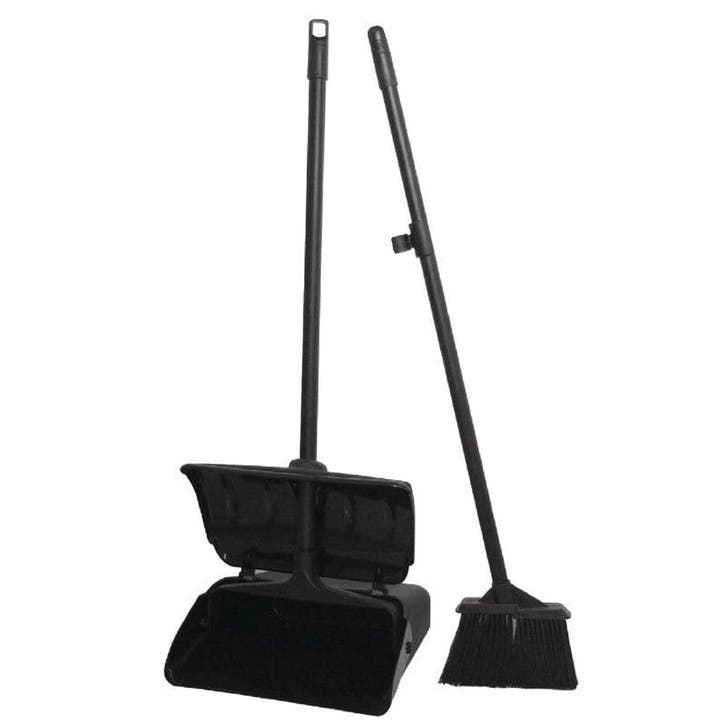 Lobby bezem en blik 16cm | Met klem op de bezemsteel |, Zakelijke goederen, Horeca | Keukenapparatuur, Nieuw in verpakking, Verzenden