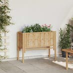 vidaXL Verhoogd bed Bruin 90 x 35 x 70 cm Bamboe, Verzenden, Nieuw
