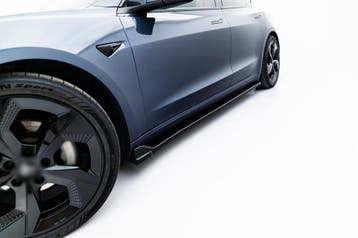 Side Skirts Diffuser V.2 voor Tesla Model 3, Ophalen of Verzenden
