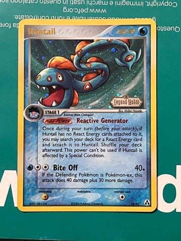 Pokémon - 7 Card - Vintage Holos - EX
