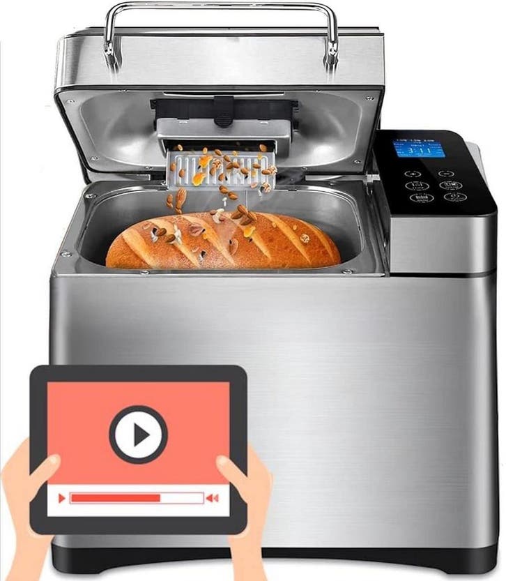 Fornello Supremo Broodbakmachine Uitlegvideo’s - PFAS vrij -, Elektronische apparatuur, Broodbakmachines, Zo goed als nieuw, Verzenden