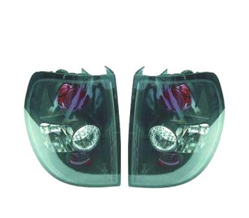 Feux Arrière Pour Volkswagen Vw Fox, 05-11 Fond Noir, Verzenden