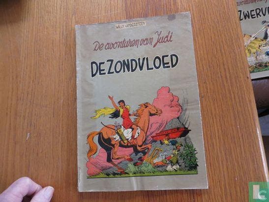Rudi [Verschuere] - De zondvloed - 1952, Livres, BD, Envoi