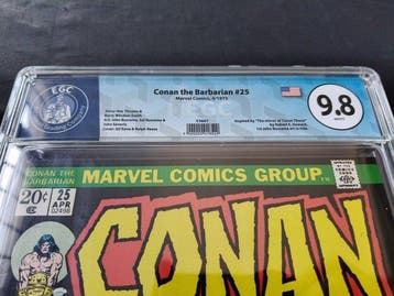 Conan the Barbarian #25 - EGC 9.8 - 1 Graded comic - Eerste, Nieuw