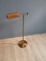 Swingarm vloerlamp - Messing - Zwenkarm