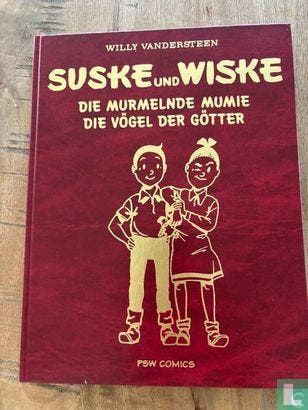 Suske en Wiske - Die murmelnde Mumie + Die Vögel der Gött., Eén stripboek, Verzenden, Zo goed als nieuw, Geerts, Paul, Vandersteen, Willy.