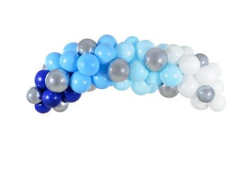 Ballonnenboog Zelf Maken Set Blauw 2m, Verzenden, Nieuw