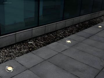 (20x) GU10 Grondspot rond satijn nikkel Lampinno, Nieuw