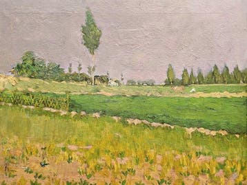 Post-Impressionist School (c.1900) - Rural landscape with