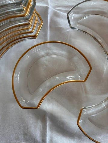 Tafelservies (12) - Glas, Antiek en Kunst