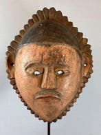 Old Traditional Authentic African IGBO Mask - Nigeria.