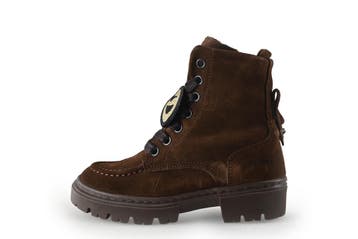 Nubikk Veterboots Meisjes in maat 27 Bruin, Verzenden, Schoenen