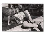William Claxton - Steve McQueen and his dog 1964 Vintage