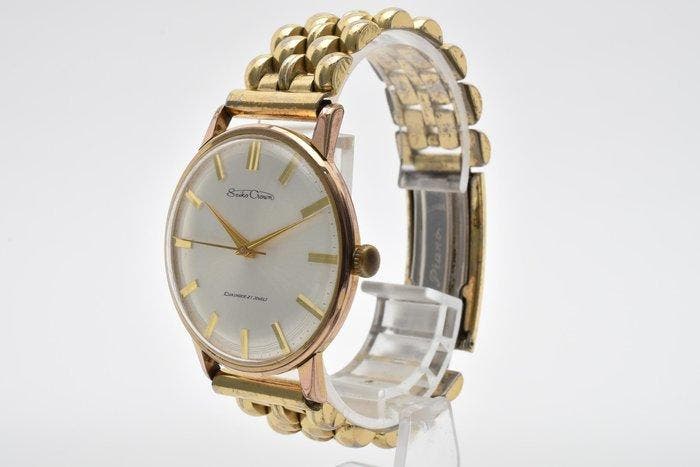 Seiko - Seiko Crown Diashock 21 jewels - Zonder minimumprijs, Bijoux, Sacs & Beauté, Montres | Anciennes | Antiquités