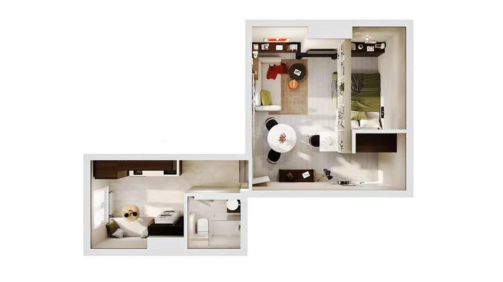 Appartement en Rue dÉcosse, Saint-Gilles, Immo, Appartements & Studios à louer, 20 à 35 m², Bruxelles
