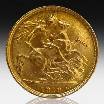 Australië. George V. Sovereign 1916