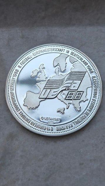Duitsland. Silver medal 1988, Europees kampioenschap