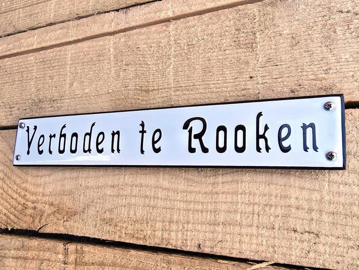 Verboden te Rooken, Collections, Marques & Objets publicitaires, Envoi