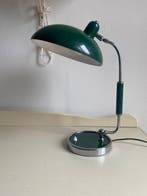 Lampe de banquier - Laiton nickelé, Antiquités & Art