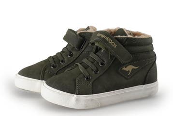 Kangaroos Enkellaarzen Jongens in maat 27 Groen, Kinderen en Baby's, Kinderkleding | Schoenen en Sokken, Kangaroos, Verzenden