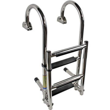 Opvouwbare Zwemtrap Rvs 4 Treden 92x25cm, Watersport en Boten, Bootonderdelen, Ophalen of Verzenden, Nieuw