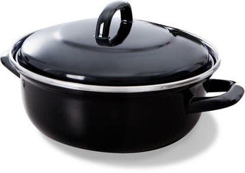 BK Fortalit Emaille braadpan 20cm — zo goed als nieuw, Huis en Inrichting, Verzenden, Nieuw