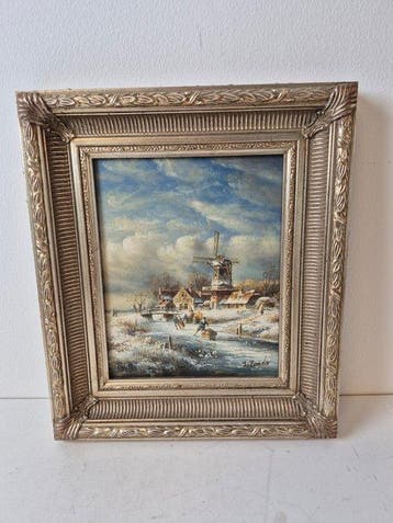 H.Bender XX Hollandse school. - Koek en Zopie