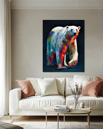 Michael Mey - The Vivid Polar Bear - XL