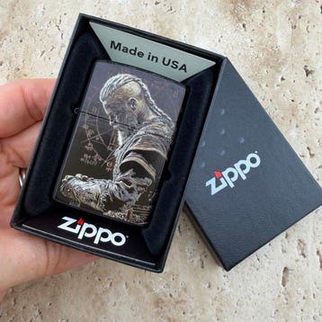 Zippo - Ragnar Inspired Viking Design - Zonder minimumprijs, Nieuw