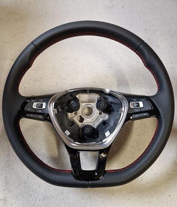 Stuur VW Polo 6C 2015-2018 GTI Rood Nieuw Origineel BB FDC, Auto-onderdelen, Interieur en Bekleding, Verzenden, Nieuw