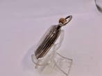 Cilindro Precise . Argento . Quadrante floreale . 1900 . -