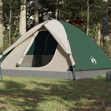 vidaXL Koepeltent 6-persoons waterdicht groen, Verzenden, Nieuw