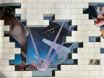 PINK FLOYD - Pink Floyd - Affiche promotionnelle originale, Nieuw in verpakking
