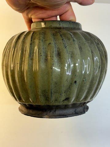 Pot - Oud pot uit China uit de Qing-dynastie - Porselein, Antiek en Kunst