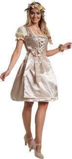 2dekans | Dressforfun Mini-Dirndl Burgau model 2 L -, Ophalen of Verzenden, Nieuw