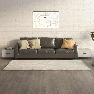 vidaXL Salontafel 2 st met metalen poten 50x50x40 cm, Verzenden, Nieuw