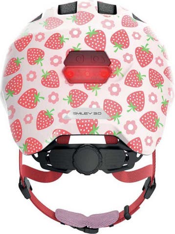 ABUS kinderhelm Smiley 3.0 LED - fietshelm met licht - diepe, Verzenden, Nieuw, Abus