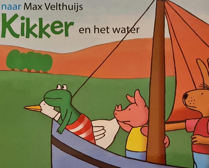 Kikker en het water 9789025878764 Max Velthuijs, Boeken, Literatuur, Gelezen, Verzenden