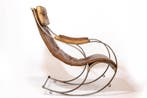 Schommelstoel - Gegoten messing, IJzer - Vintage