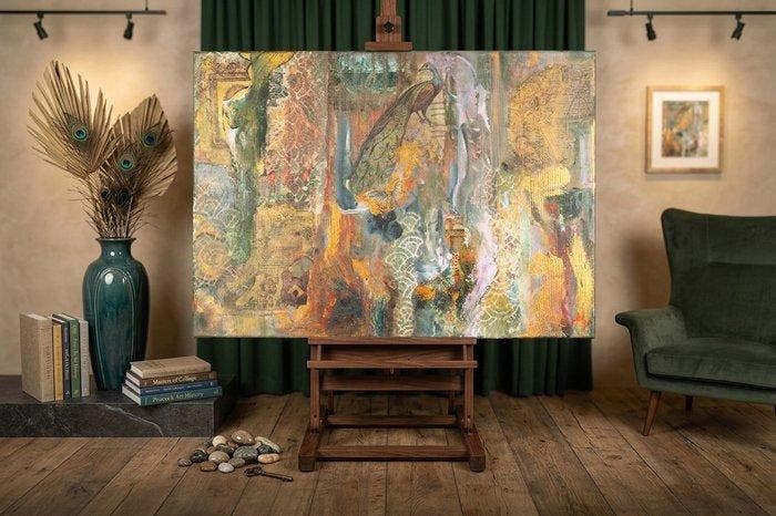 Corina Dinu - WhispersOfTime, Antiek en Kunst, Kunst | Schilderijen | Modern