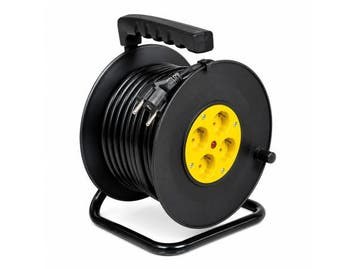 Veiling - Kabelhaspel 40 Meter 1,5 mm2, Doe-het-zelf en Bouw, Elektriciteit en Kabels, Nieuw