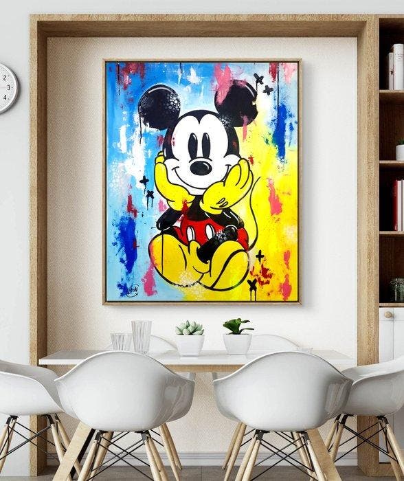 LéoN - SO HAPPY! - XL, Antiquités & Art, Art | Peinture | Moderne